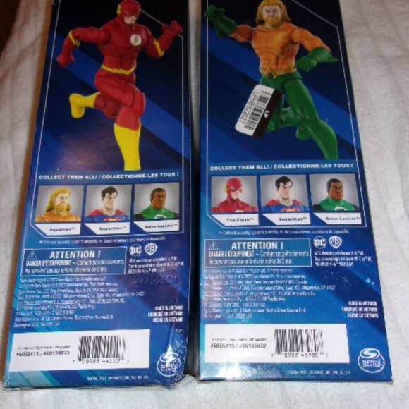 DC Comics The Flash  And Aquaman 12" Action Figure New - Picture 3 of 3